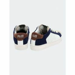 P448 John Jr. Navy/Brown Shoes