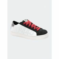 P448 John Jr. White/Chess Sneaker Shoes -P448 Shop unnamed file 1019