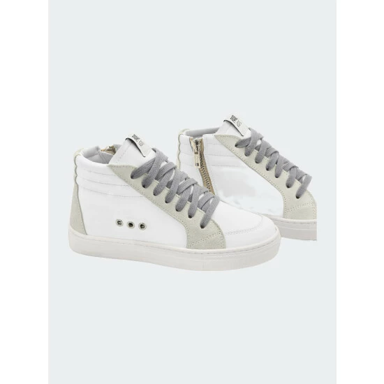 P448 Skate Jr. Recycled Sneakers - White Shoes 5 P448 Skate Jr. Recycled Sneakers - White Shoes - Image 3