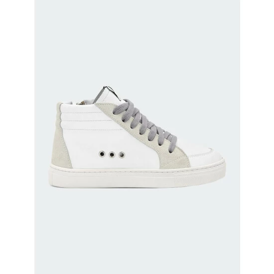 P448 Skate Jr. Recycled Sneakers - White Shoes 7 P448 Skate Jr. Recycled Sneakers - White Shoes - Image 5