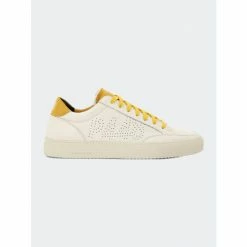 P448 Soho Sneakers - Cream/Mustard -P448 Shop unnamed file 1129