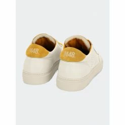 P448 Soho Sneakers - Cream/Mustard -P448 Shop unnamed file 1130