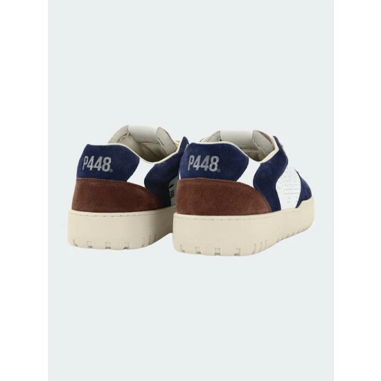 P448 Mason Navy/Brown Shoe Sneakers 5 P448 Mason Navy/Brown Shoe Sneakers - Image 3