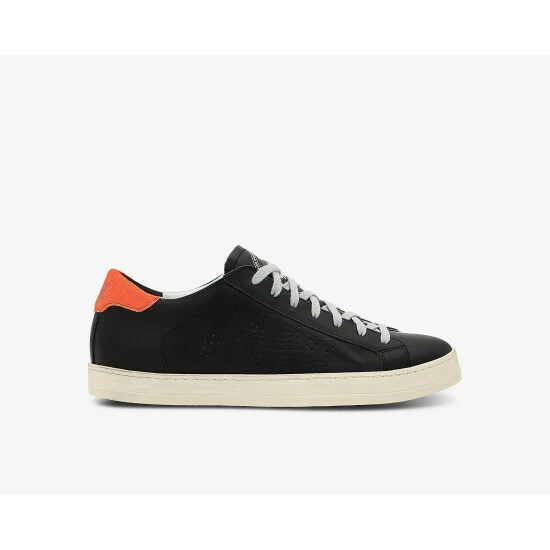 P448 John Sneaker - Black/Orange Sneakers 3 P448 John Sneaker - Black/Orange Sneakers