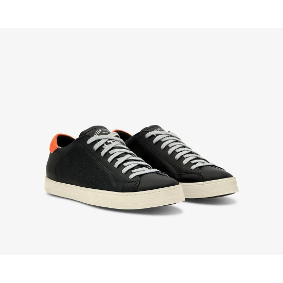 P448 John Sneaker - Black/Orange Sneakers 4 P448 John Sneaker - Black/Orange Sneakers - Image 2