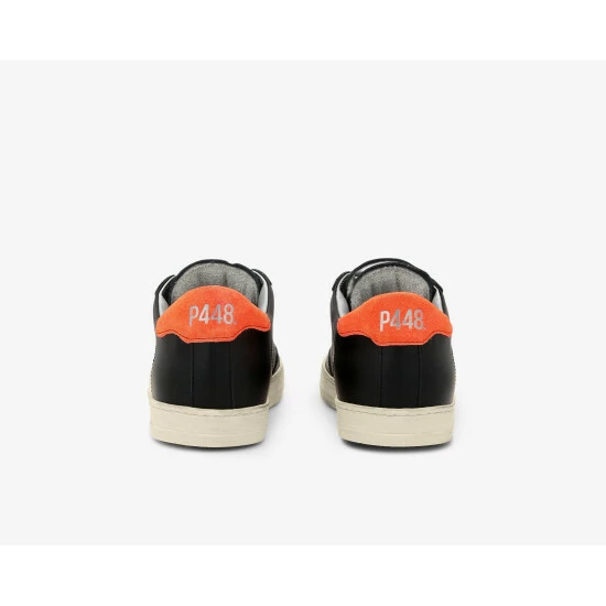 P448 John Sneaker - Black/Orange Sneakers 5 P448 John Sneaker - Black/Orange Sneakers - Image 3