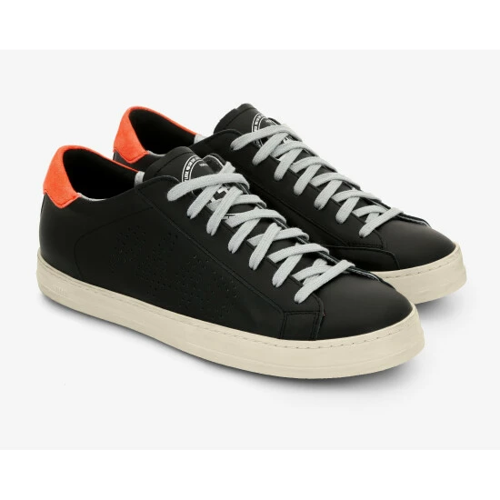 P448 John Sneaker - Black/Orange Sneakers 7 P448 John Sneaker - Black/Orange Sneakers - Image 5
