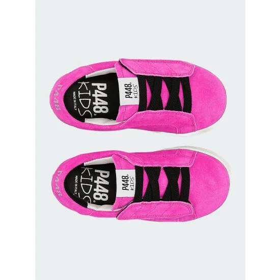 P448 John Baby Fuchsia Shoes Fuschia 4 P448 John Baby Fuchsia Shoes Fuschia - Image 2