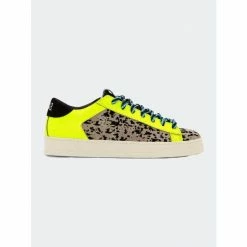 P448 Jack Fluo Leopard Sneakers