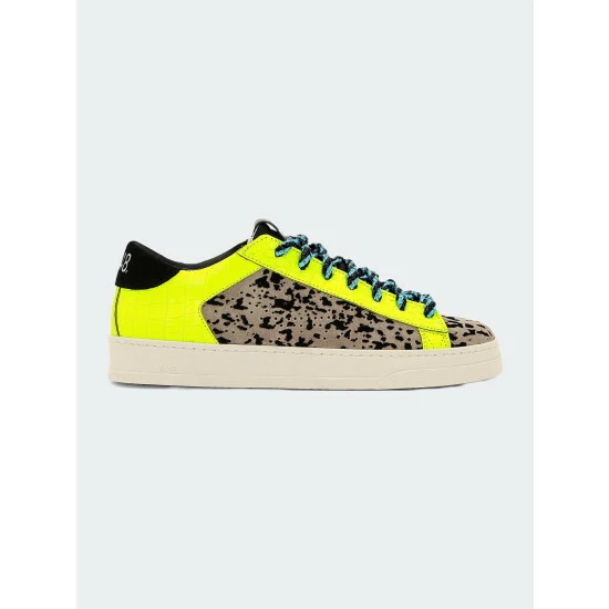 P448 Jack Fluo Leopard Sneakers 3 P448 Jack Fluo Leopard Sneakers