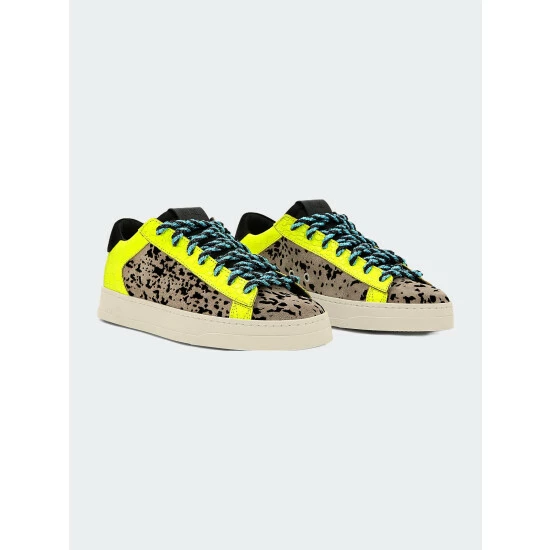 P448 Jack Fluo Leopard Sneakers 4 P448 Jack Fluo Leopard Sneakers - Image 2