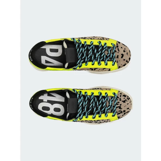 P448 Jack Fluo Leopard Sneakers 6 P448 Jack Fluo Leopard Sneakers - Image 4
