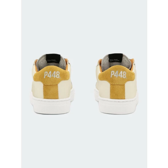 P448 John Jr. Cream/Mustard Sneaker Shoes 7 P448 John Jr. Cream/Mustard Sneaker Shoes - Image 5