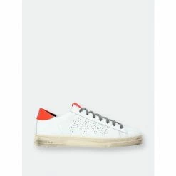 P448 Jack Recycled Sneakers White/orange