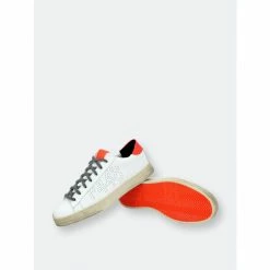 P448 Jack Recycled Sneakers White/orange -P448 Shop unnamed file 1422