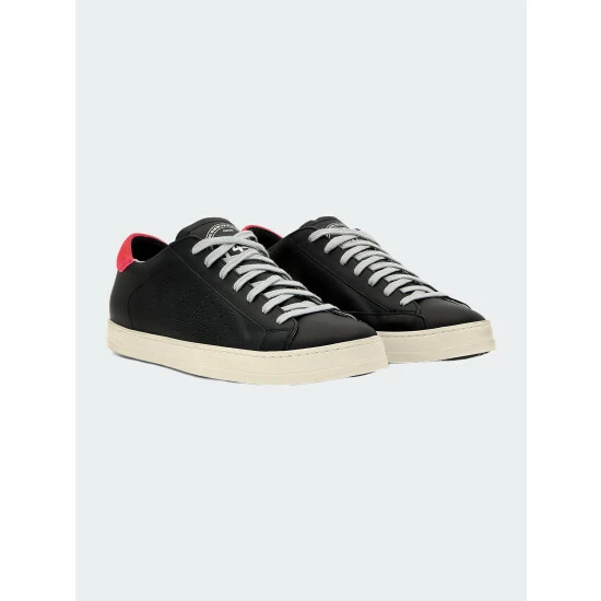 P448 John Sneaker - Black/Red Sneakers 4 P448 John Sneaker - Black/Red Sneakers - Image 2