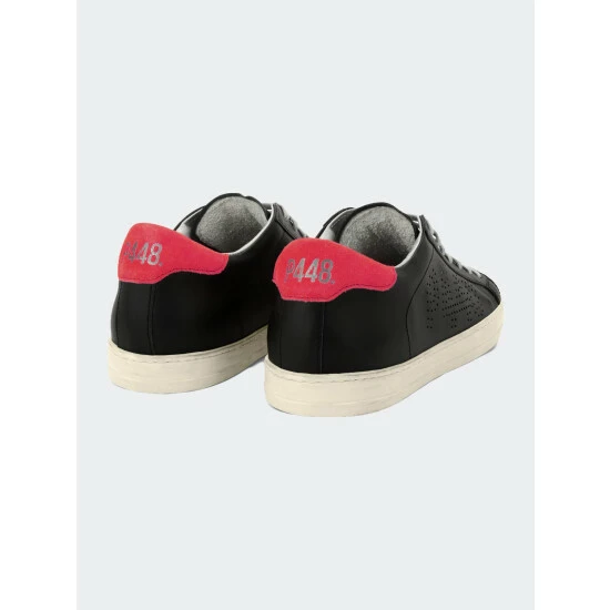 P448 John Sneaker - Black/Red Sneakers 8 P448 John Sneaker - Black/Red Sneakers - Image 6