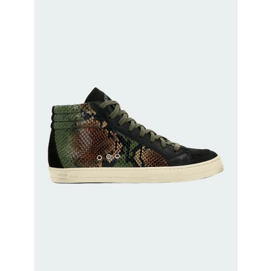 P448 Skate Green Python Sneaker Sneakers 3 P448 Skate Green Python Sneaker Sneakers