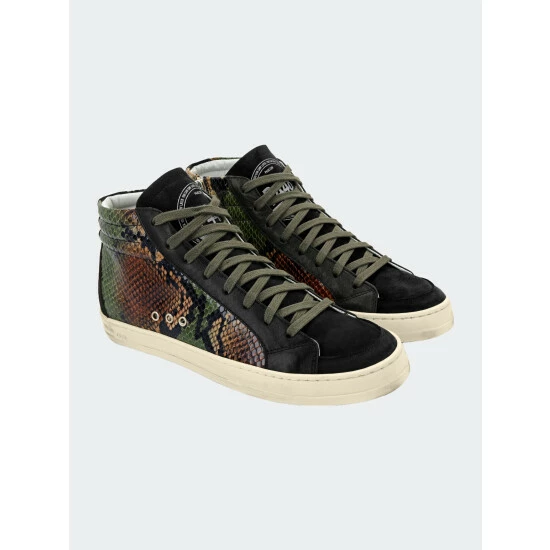 P448 Skate Green Python Sneaker Sneakers 6 P448 Skate Green Python Sneaker Sneakers - Image 4