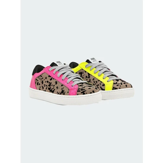 P448 John Jr. Fluo Leopard Sneaker Shoes 3 P448 John Jr. Fluo Leopard Sneaker Shoes