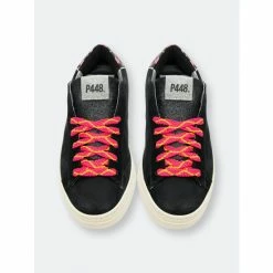 P448 Jack Black/Leopard Shoes -P448 Shop unnamed file 1574