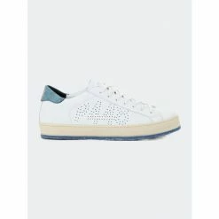 P448 John White/Light Blue Sneaker Sneakers