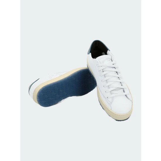 P448 John White/Light Blue Sneaker Sneakers 9 P448 John White/Light Blue Sneaker Sneakers - Image 7