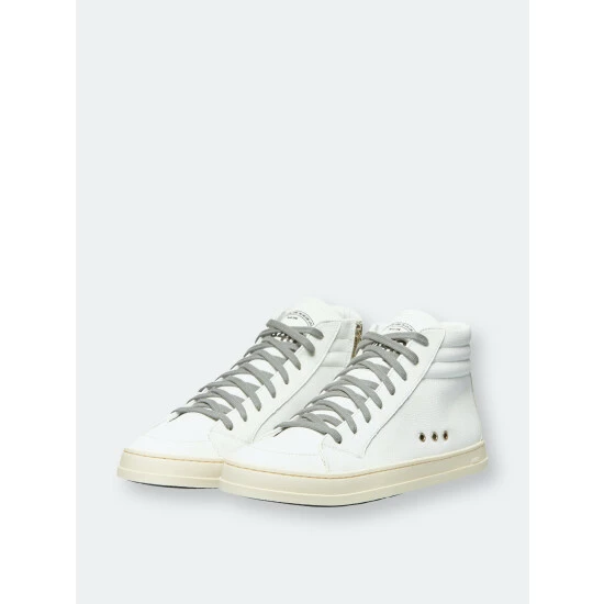 P448 Skate White Recycled Sneakers 4 P448 Skate White Recycled Sneakers - Image 2