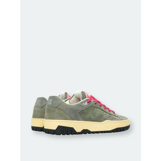 P448 Marvin Army/Fuchsia Shoes Green 5 P448 Marvin Army/Fuchsia Shoes Green - Image 3