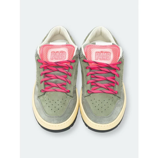 P448 Marvin Army/Fuchsia Shoes Green 9 P448 Marvin Army/Fuchsia Shoes Green - Image 7