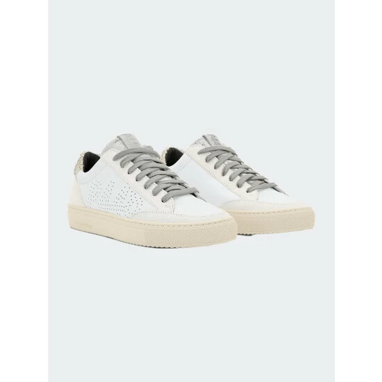 P448 Soho Sneaker - White/Trape Sneakers White/ Trap 5 P448 Soho Sneaker - White/Trape Sneakers White/ Trap - Image 3