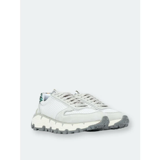 P448 Jackson Reflector Sneakers Ivory & Silver 4 P448 Jackson Reflector Sneakers Ivory & Silver - Image 2