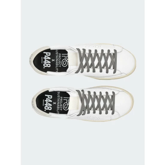 P448 John Recycled Sneaker - White Shoes 6 P448 John Recycled Sneaker - White Shoes - Image 4