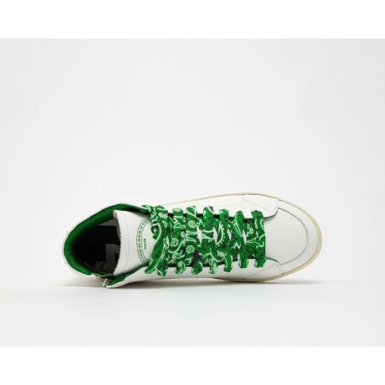 P448 Skate Green Bandana Sneaker Sneakers White 6 P448 Skate Green Bandana Sneaker Sneakers White - Image 4