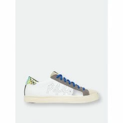 P448 John Chess Sneakers White