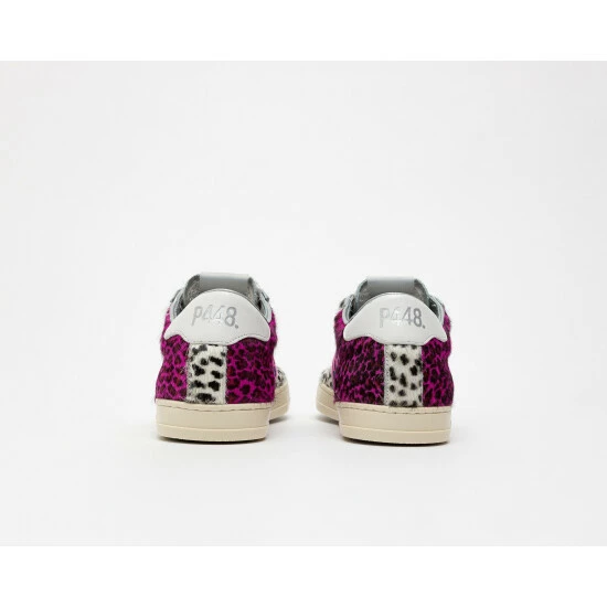 P448 John Sneakers - Cow/Checkered 4 P448 John Sneakers - Cow/Checkered - Image 2