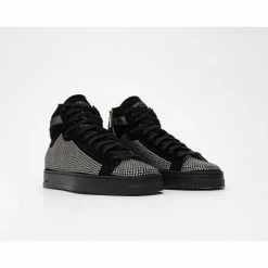 P448 Shop 3 P448 Taylor Black/Crystal Sneaker Sneakers