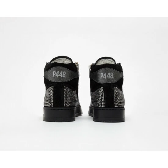 P448 Taylor Black/Crystal Sneaker Sneakers 3 P448 Taylor Black/Crystal Sneaker Sneakers - Image 2