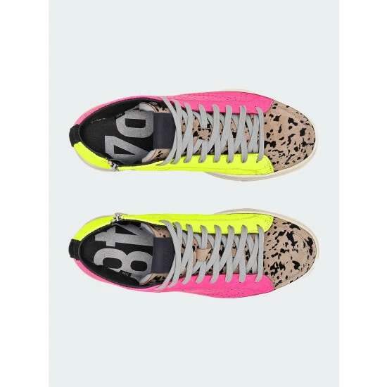 P448 Rocky Fluo Leopard Sneakers 3 P448 Rocky Fluo Leopard Sneakers