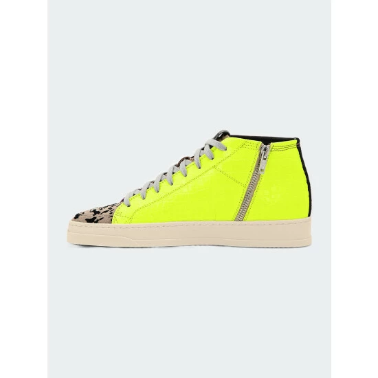 P448 Rocky Fluo Leopard Sneakers 8 P448 Rocky Fluo Leopard Sneakers - Image 6