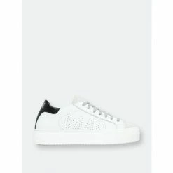 P448 W Thea White/Black Sneakers