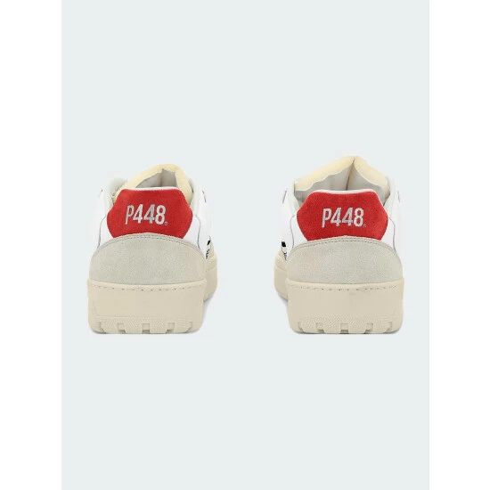 P448 Mason White/Red Sneaker Sneakers 7 P448 Mason White/Red Sneaker Sneakers - Image 5