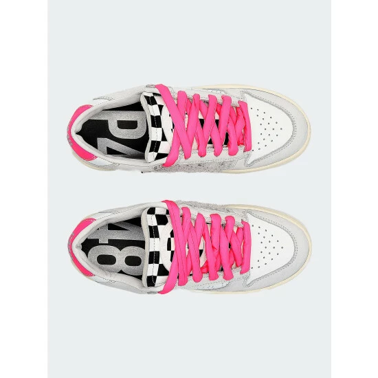 P448 Mason White/Chess Sneaker Sneakers 4 P448 Mason White/Chess Sneaker Sneakers - Image 2