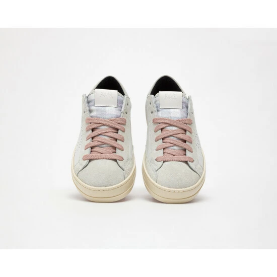 P448 John White/Tartan Sneaker Sneakers 3 P448 John White/Tartan Sneaker Sneakers