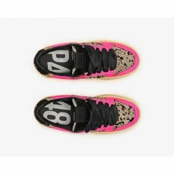 P448 Mason Fluo Leopard Sneakers