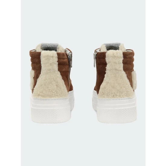 P448 Skate Platform Cozy Sneaker Sneakers Brown 6 P448 Skate Platform Cozy Sneaker Sneakers Brown - Image 4