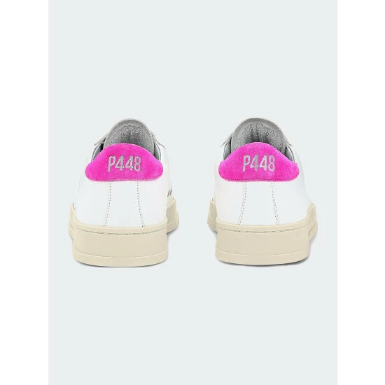 P448 Jack Sneakers - White/Fuchsia White/fuschia 7 P448 Jack Sneakers - White/Fuchsia White/fuschia - Image 5
