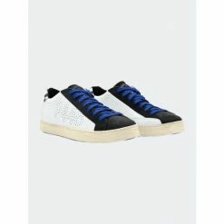 P448 John White/Chess Sneaker Sneakers White/black