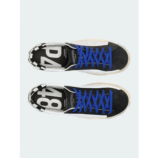 P448 John White/Chess Sneaker Sneakers White/black 8 P448 John White/Chess Sneaker Sneakers White/black - Image 6