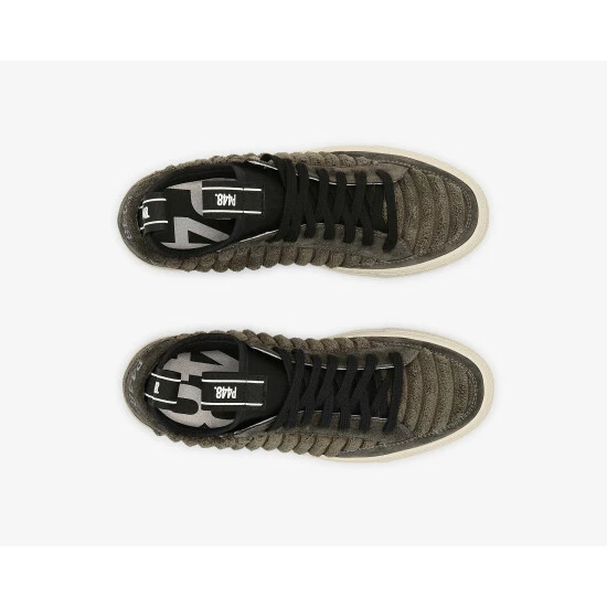 P448 Sohosocks Rib Sneaker Sneakers Khaki Rib 5 P448 Sohosocks Rib Sneaker Sneakers Khaki Rib - Image 3